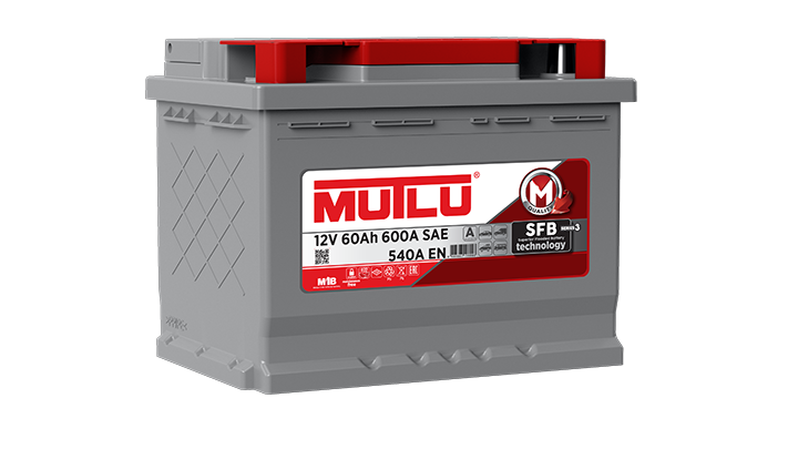 Mutlu 12V 60 Ah (Amper) 540 A (EN) Akü