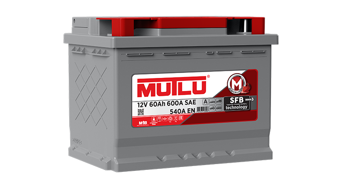 Mutlu 12V 60 Ah (Amper) 540 A (EN) Akü