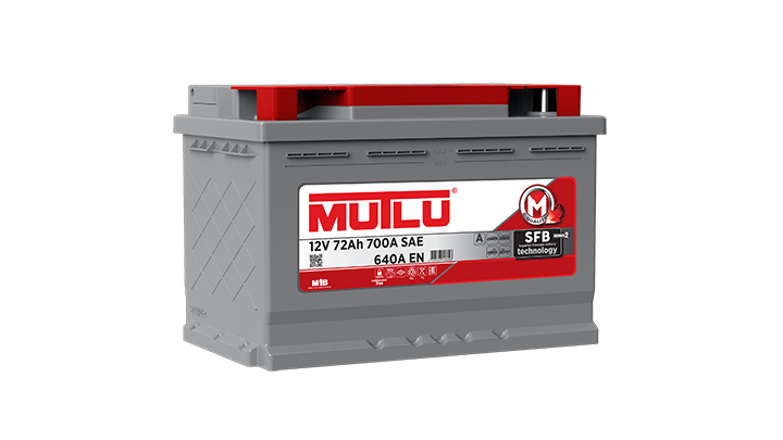 Mutlu 12V 72 Ah (Amper) Akü