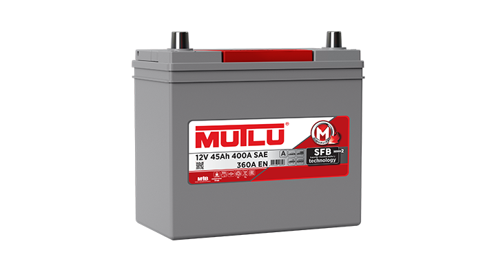 Mutlu 12V 45 Ah (Amper) Dar Japon Akü