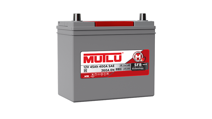 Mutlu 12V 45 Ah (Amper) 360 A (EN) Dar Japon Akü
