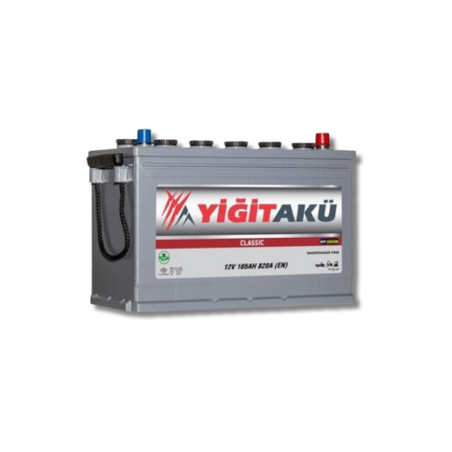 Yiğit 12V 105 Ah (Amper) 820 A (EN) Akü