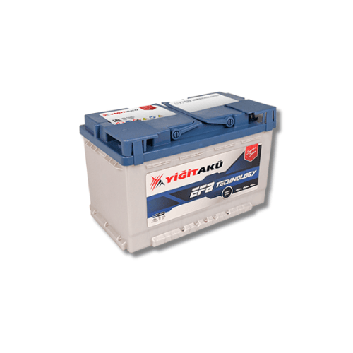 Yiğit 12V 72 Ah (Amper) Start Stop EFB Akü