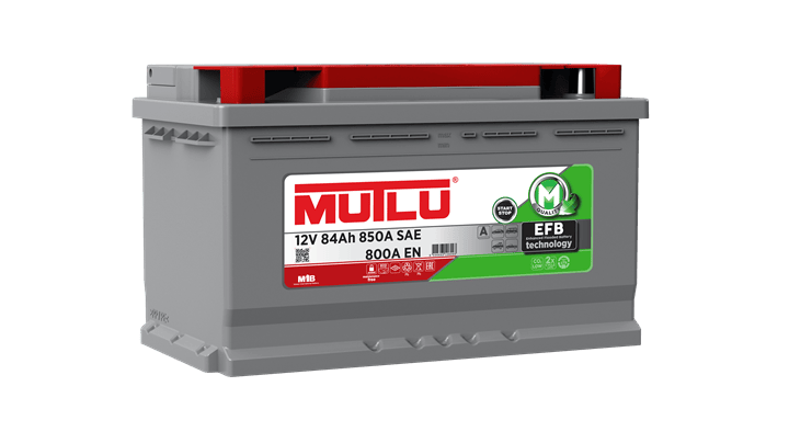 Mutlu 12V 84 Ah (Amper) 800 A (EN) Start Stop EFB Akü