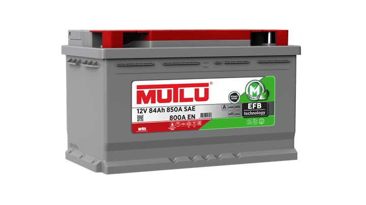 Mutlu 12V 84 Ah (Amper) 800 A (EN) Start Stop EFB Akü
