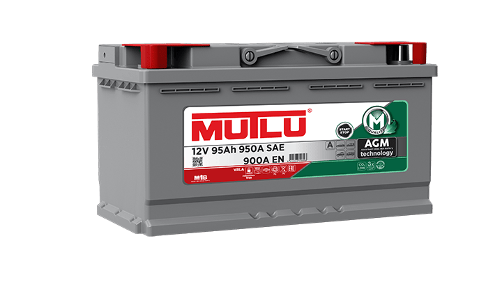Mutlu 12V 95 Ah (Amper) AGM Akü