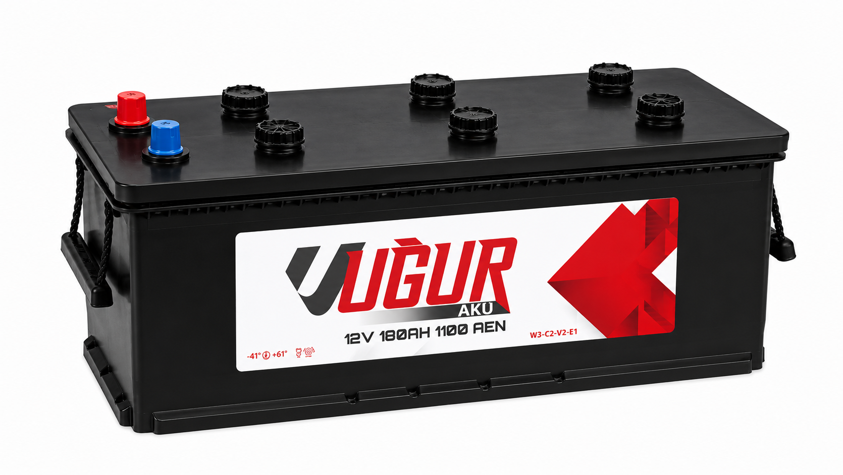 Uğur 12V 180 Ah (Amper) Akü