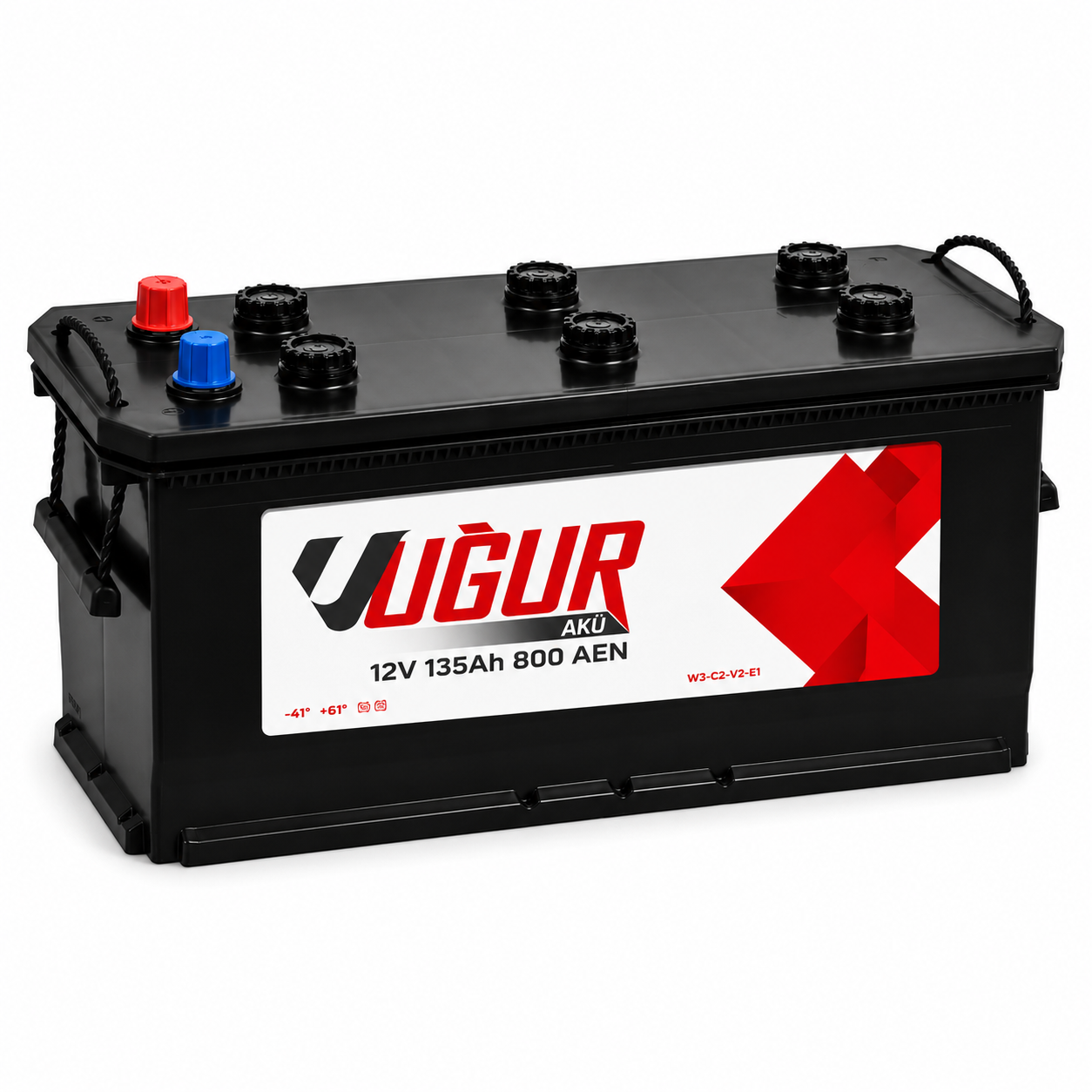 Uğur 12V 135 Ah (Amper) Akü