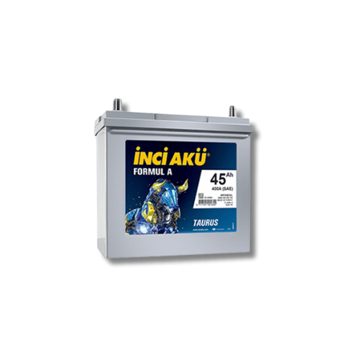 İnci 12V 45 Ah (Amper) Dar Japon Akü