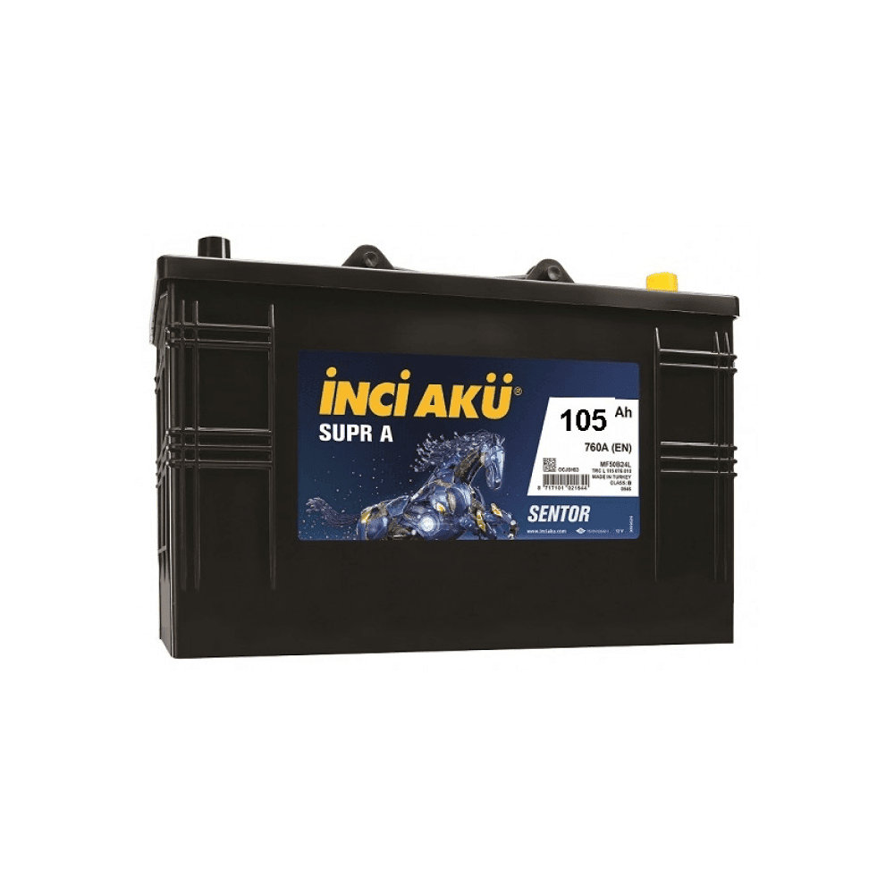 İnci 12V 105 Ah (Amper) Supr A Sentor Akü
