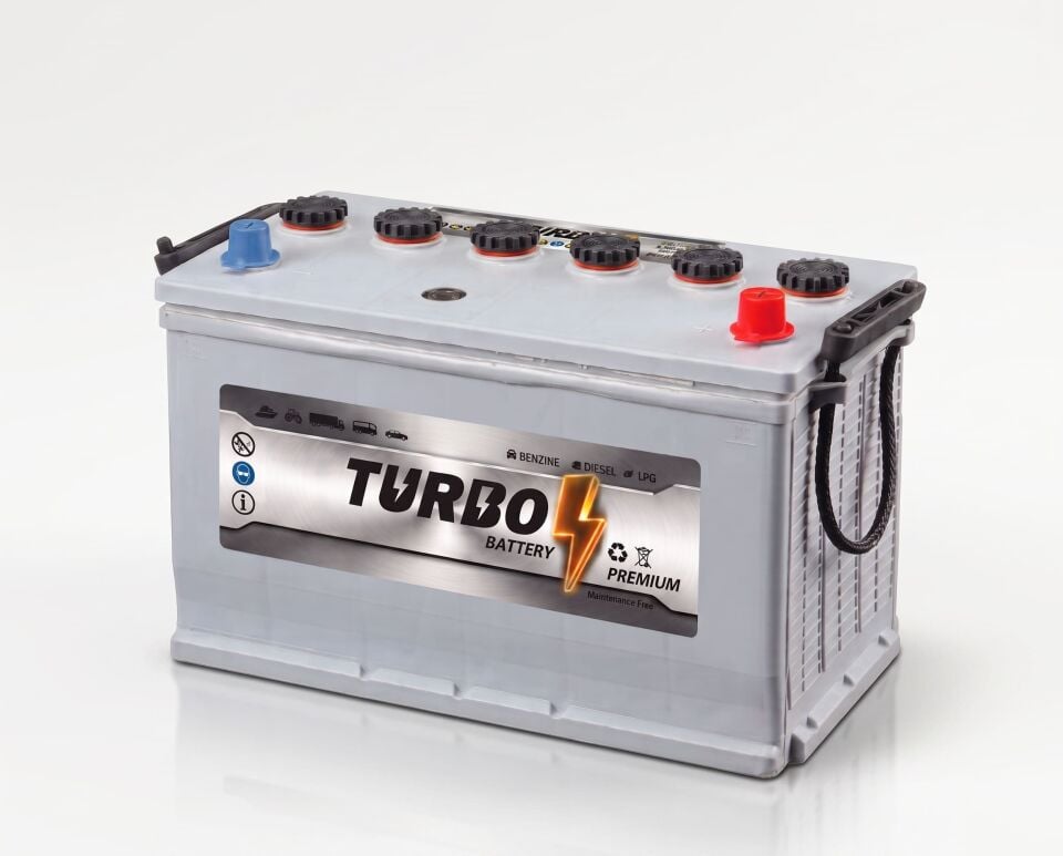 Turbo 12V 105 Ah (Amper) 760 A (EN) Akü