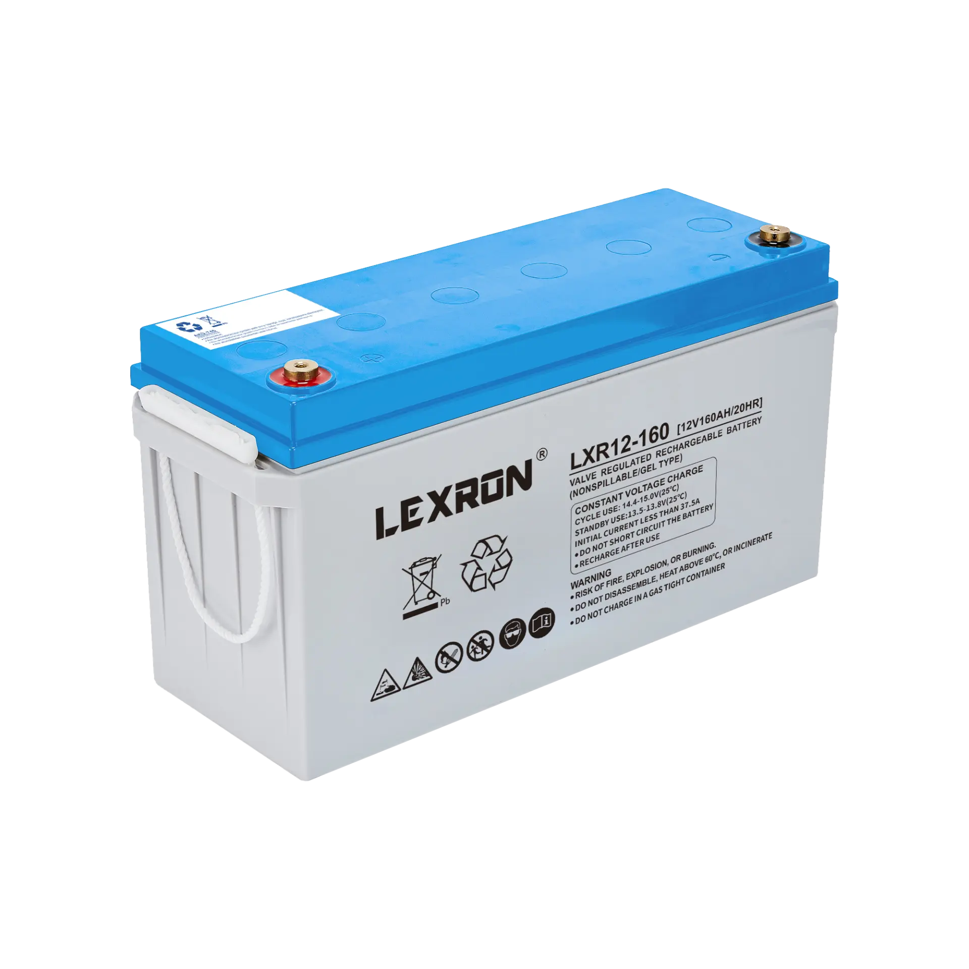 Lexron 12V 160 Ah Jel Akü