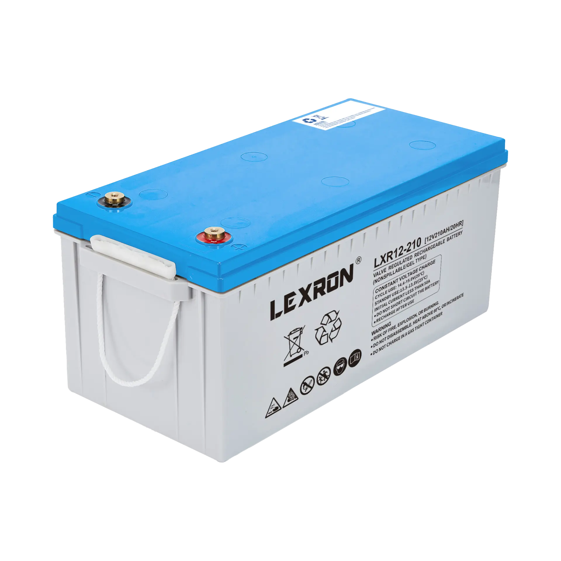 Lexron 12V 210 Ah Jel Akü