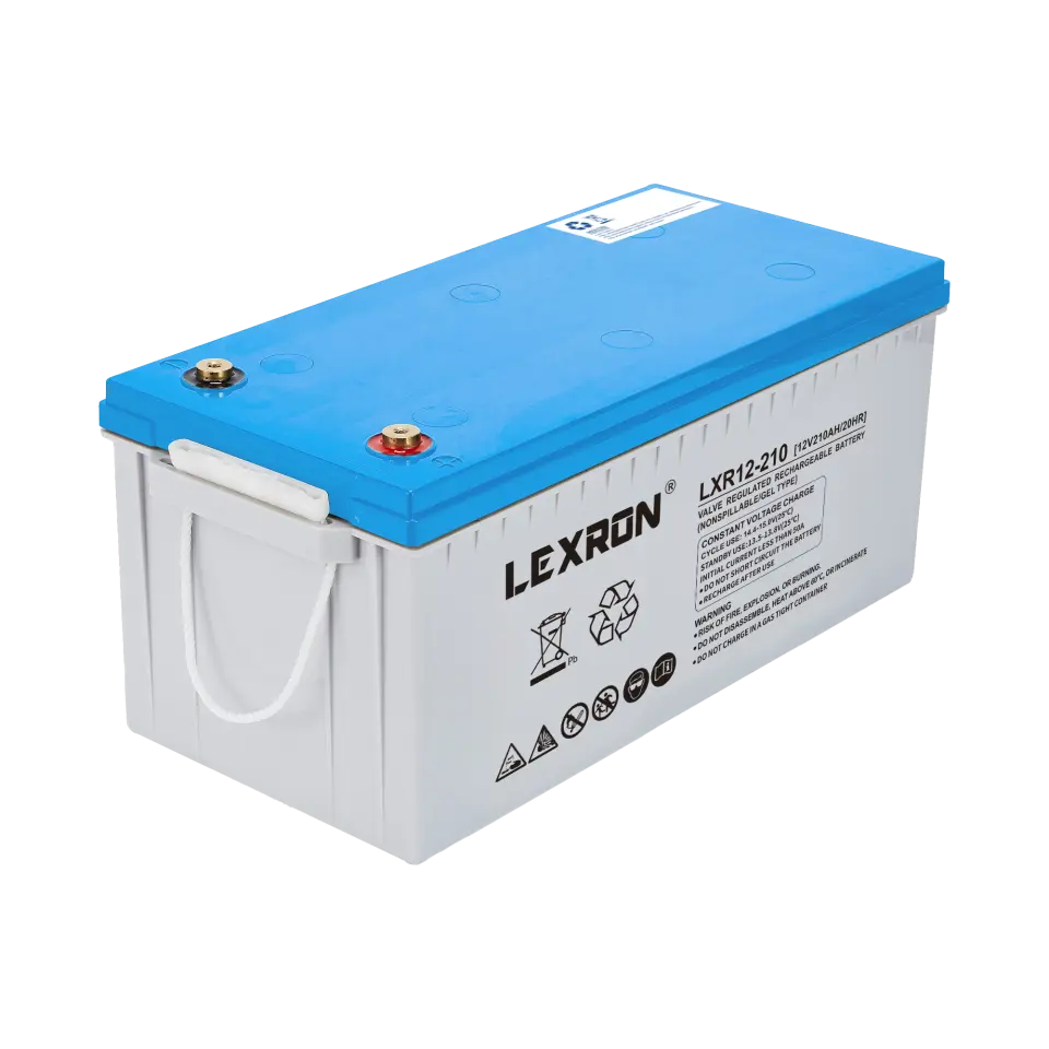 Lexron 12V 210 Ah Jel Akü